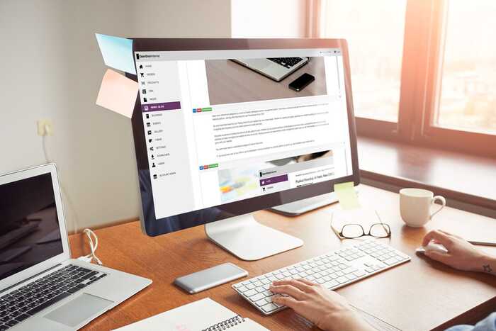 Preview and edit each content block just as they show on the live website Content Block Preview Open Door Internet