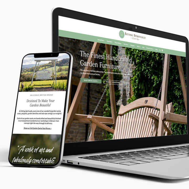 Sitting Spiritually Website Design